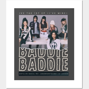 BADDIE IVE Posters and Art